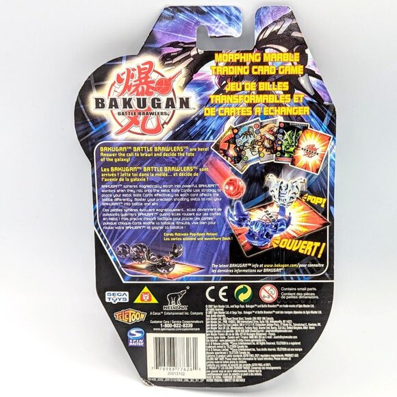 BAKUGAN DRAGONOID Collector Figure Series 1 and 1 Metal Card- New in package - Picture 2 of 2